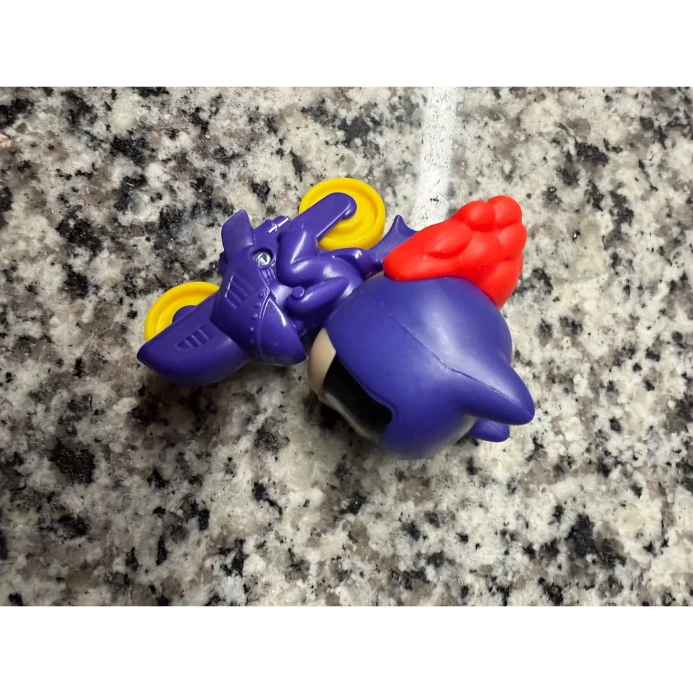 DC Comics Batgirl on Batcycle Figure Purple Motorcycle Superhero Toy Collectible